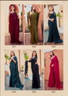 Neel Vol 5 Swarovski Mono Satin Party Wear Sarees Wholesale Price In Surat